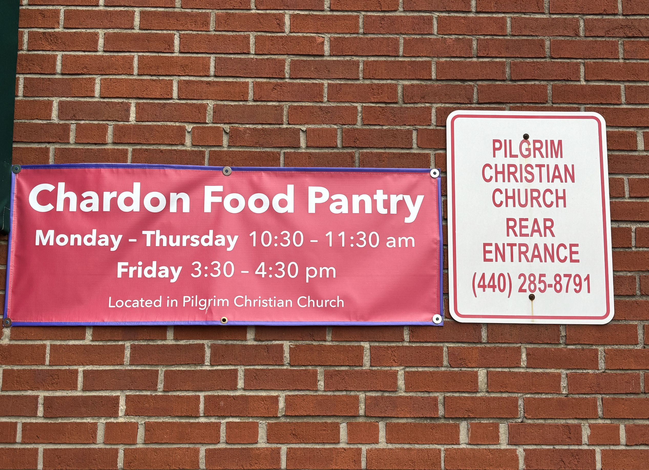 Pantry Shelves and Volunteers